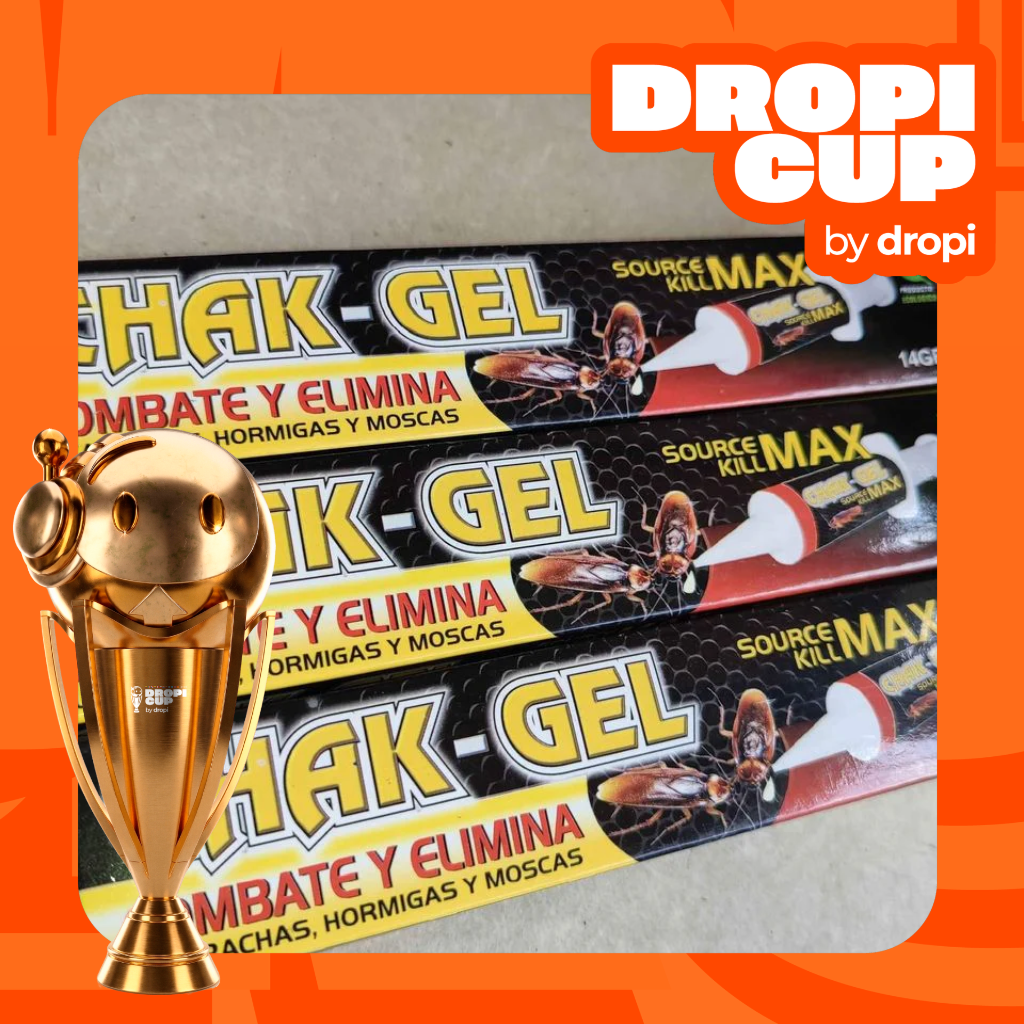 CHAK- GEL ELIMINA CUCARACHAS  DROPI CUP